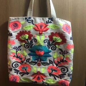 Merona Floral Tote
